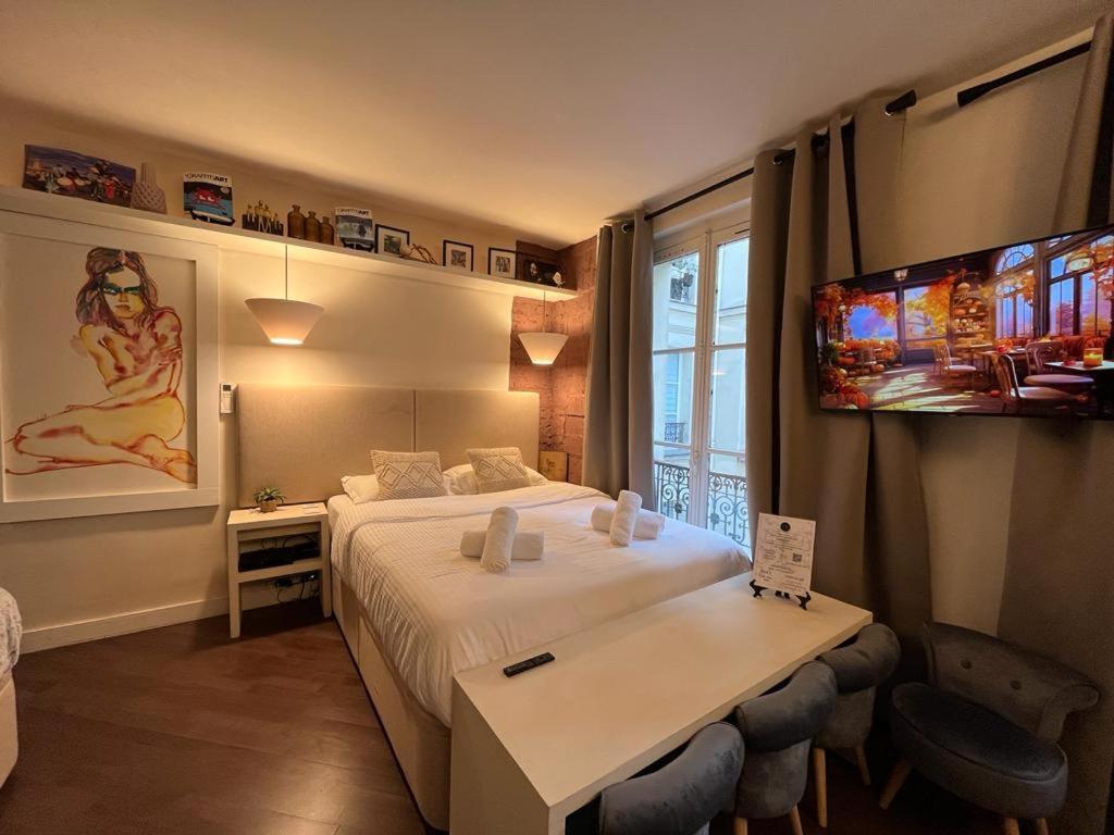 Studio Pompidou - Rue Des Temples 3 Places Apartment ปารีส ภายนอก รูปภาพ